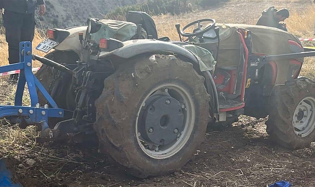 Traktörün altında kalıp öldü