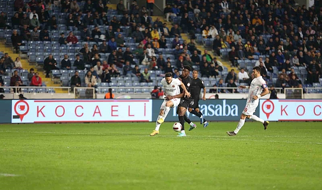 Trendyol Süper Lig: Hatayspor: 1 - Antalyaspor: 1