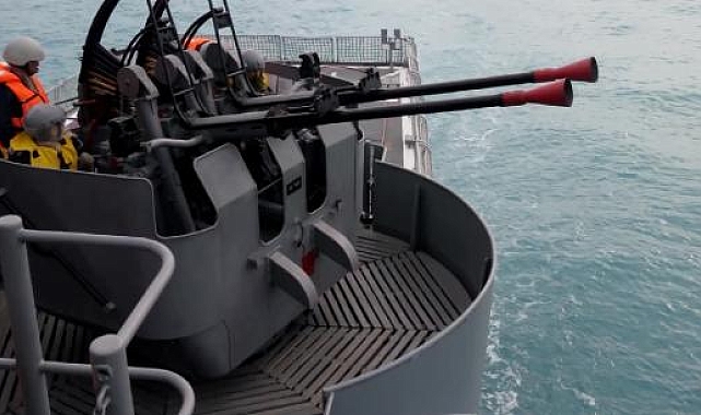 Türk Deniz Kuvvetleri, 'Deniz Eğitimleri ve Fiili Silah Atış Eğitimleri' yaptı