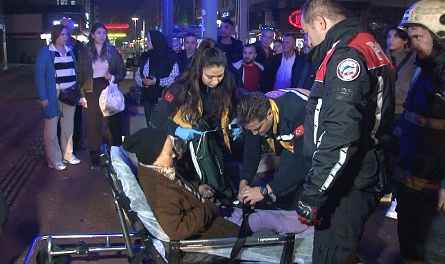 Yanan dairedeki 3 çocuğu komşular kurtardı