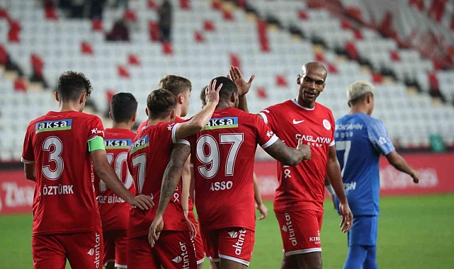 Ziraat Türkiye Kupası: Antalyaspor: 6 - Kepezspor:1