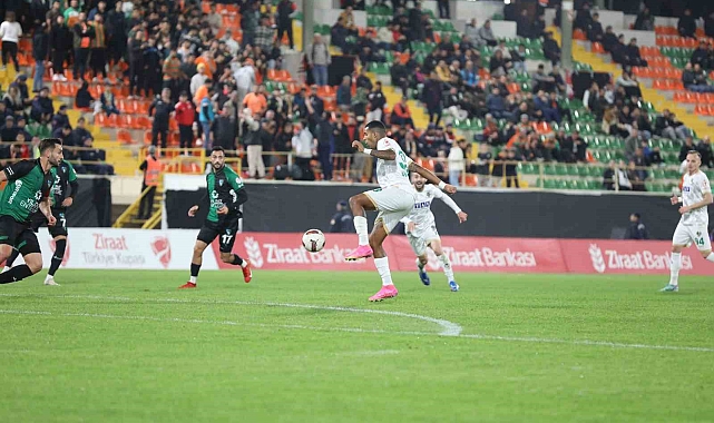 Ziraat Türkiye Kupası: Corendon Alanyaspor: 1 - Kocaelispor: 0