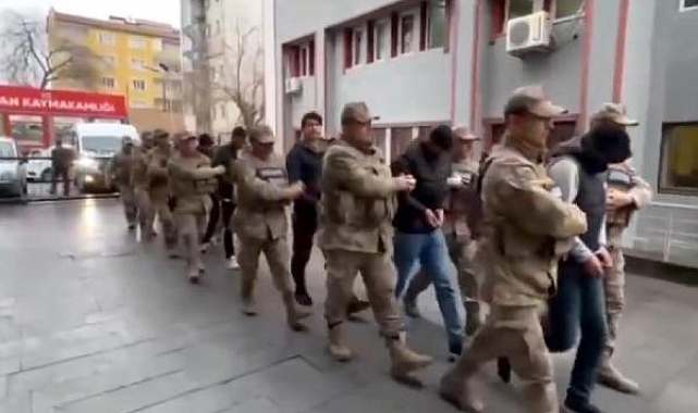 10 ilde 'Sibergöz 19' operasyonu: 33 gözaltı !