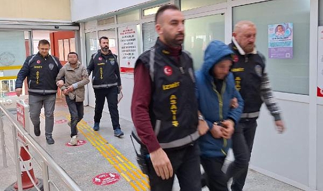 3 evden hırsızlık yapan şüphelilere 4'üncü adreste suçüstü