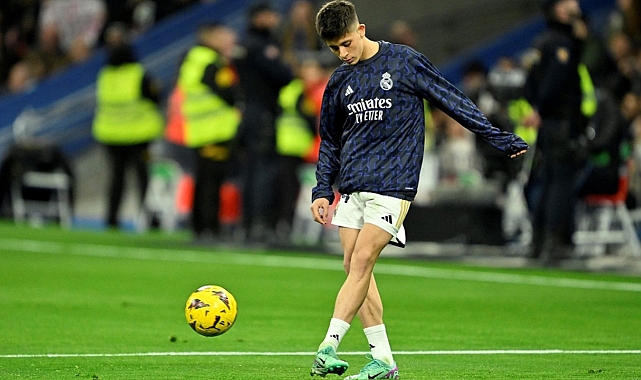 Arda Güler sahalara döndü. Real Madrid’in ilk 11’de Arandina karşısında sahada