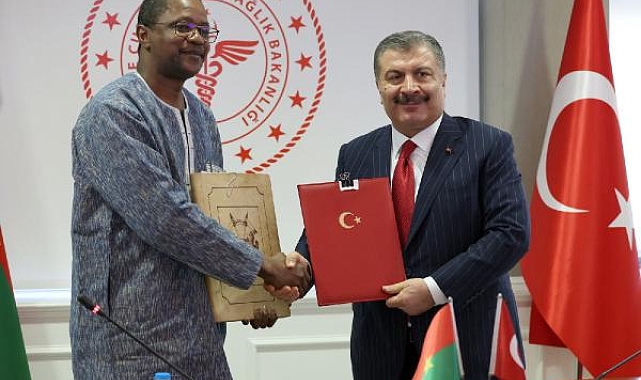 Bakan Koca, Burkina Faso heyetini kabul etti