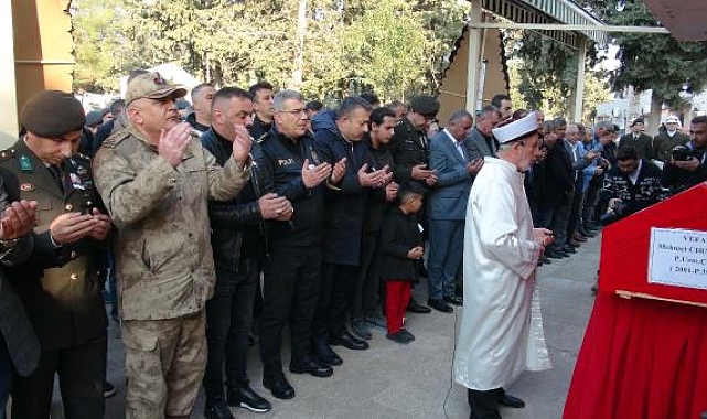 Beyin kanamasından hayatını kaybeden uzman çavuş, toprağa verildi