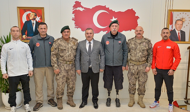 Çevik’e gazilerden ziyaret
