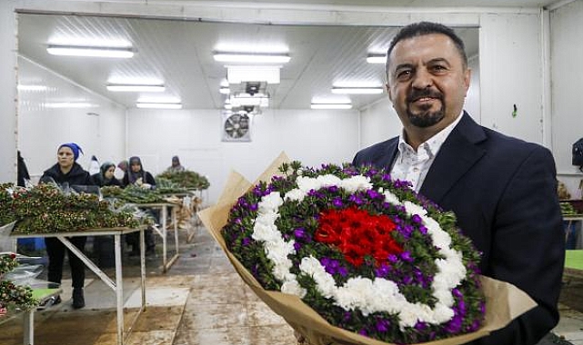 Çiçek ihracatında 2024 hedefi 160 milyon dolar