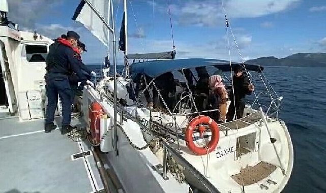 Datça açıklarında 67 kaçak göçmen kurtarıldı, 4 göçmenin cansız bedenine ulaşıldı