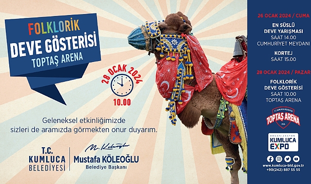 En süslü deve yarışması başlıyor