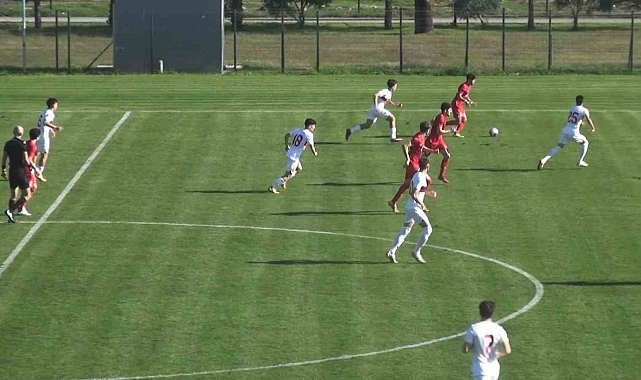 Genç milliler hazırlık maçında 2-2 berabere kaldı