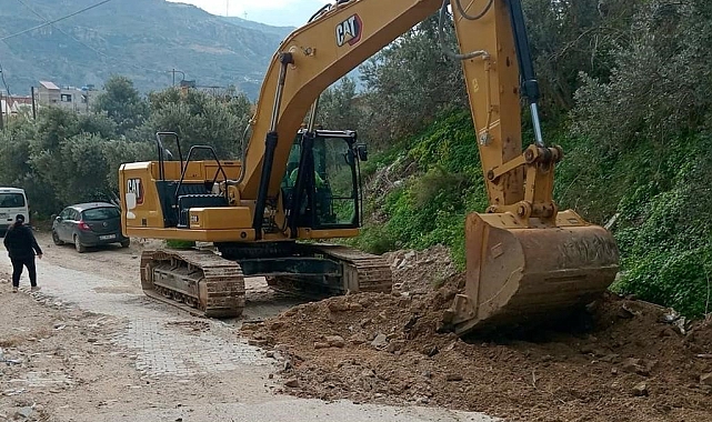 Hatay Büyükşehir Belediyesi, altyapısı tamamlanan yolları yeniliyor