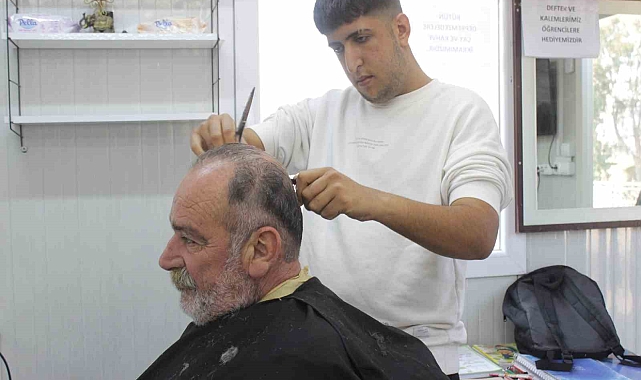 Hatay&#039;da &#039;iyilik tıraşı&#039;