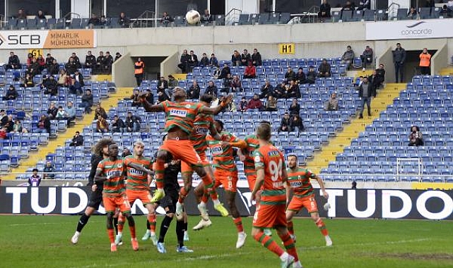 Hatayspor - Alanyaspor: 1-1