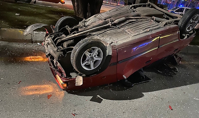 Isparta’da 1 kişinin öldüğü kaza güvenlik kamerasına yansıdı