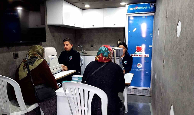 Kepez'in mobil hizmetleri Elmalı'da