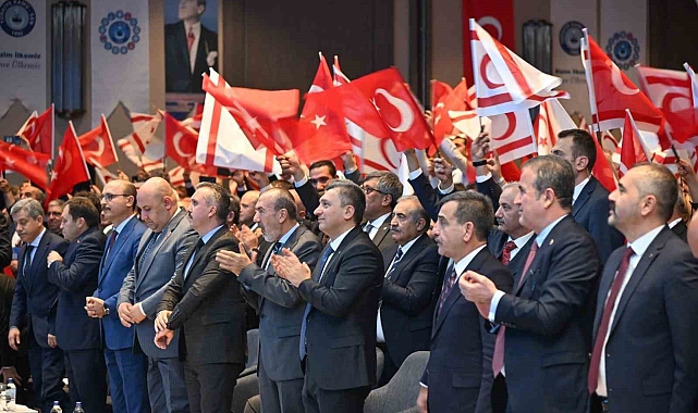 KKTC Cumhurbaşkanı Tatar:&quot; Doğu Akdeniz&#039;de bağımsız bir Türk devleti olan KKTC, anavatanıyla uyum içerisinde&quot;