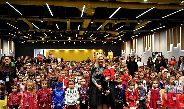 Konyaaltı kreşlerindeki çocuklara renkli etkinlik