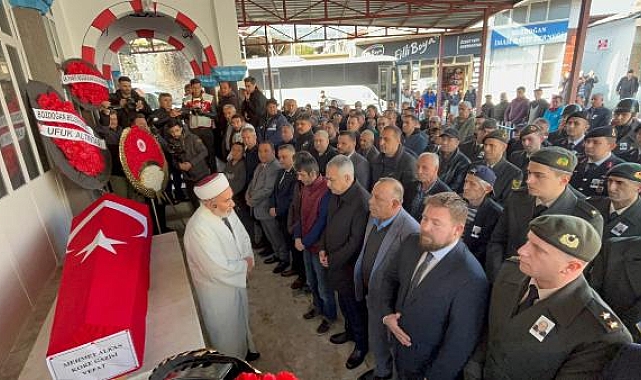 Kore Gazisi Mehmet Alkan son yolculuğuna uğurlandı