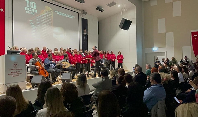 Mersin'de sağlık çalışanlarına moral konseri
