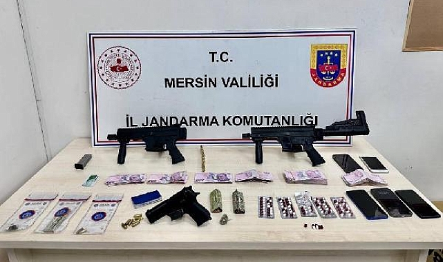 Mersin'de, silah kaçakçılığına 2 tutuklama