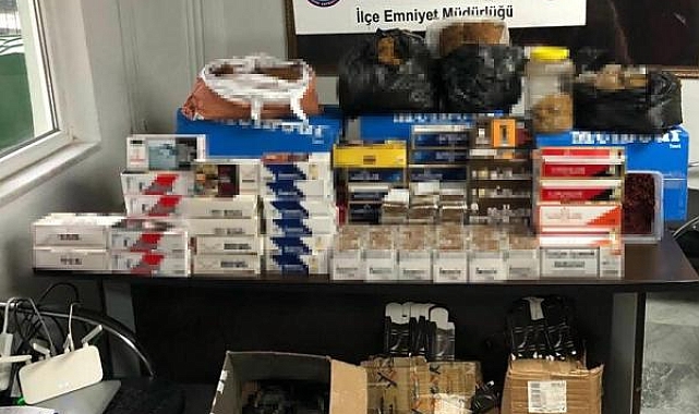 Muğla'da 15 bin kaçak makaron ele geçirildi