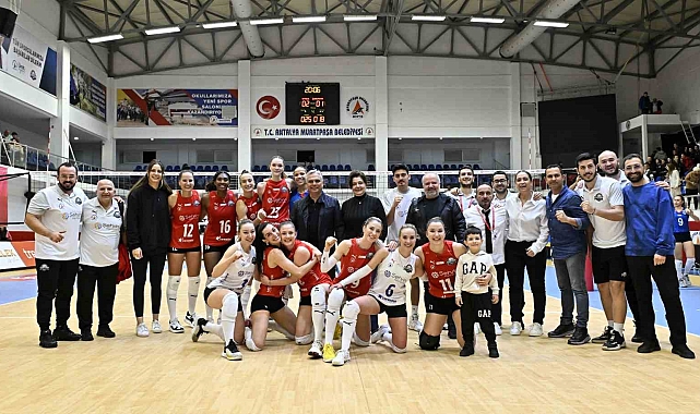 Muratpaşa Belediyesi ligin ikinci yarısına galibiyetle başladı