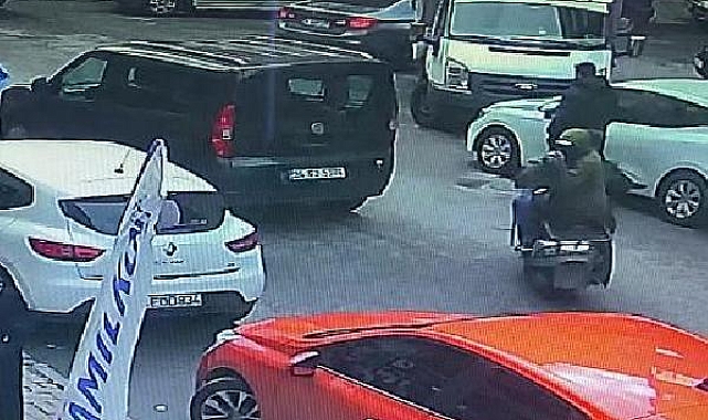Silahlı saldırı kamerada