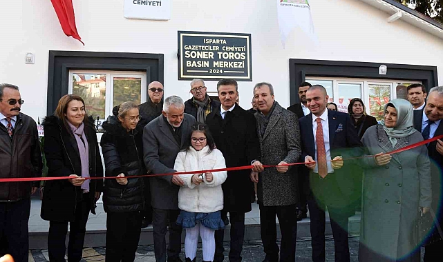Soner Toros Basın Merkezi törenle açıldı