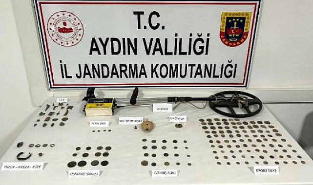 Tarihi eserleri satmaya çalışan şüpheliye gözaltı