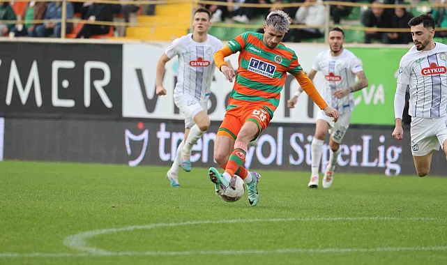 Trendyol Süper Lig: Alanyaspor: 2 - Çaykur Rizespor: 1