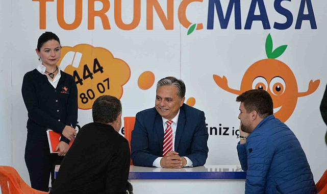 Turunç Masa'yla 185 bin 72 kişinin sorunu yerinde çözüldü
