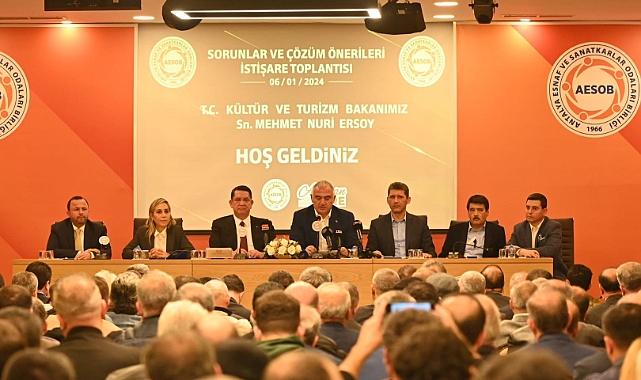 Tütüncü esnaf temsilcileri ile buluştu