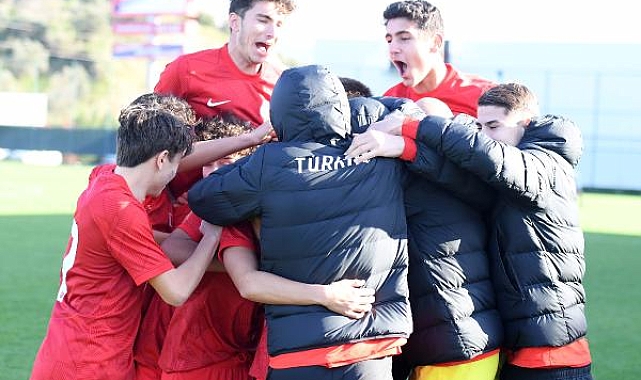 U16 Milli Futbol Takımı, İrlanda Cumhuriyeti'ni 3-1 mağlup etti