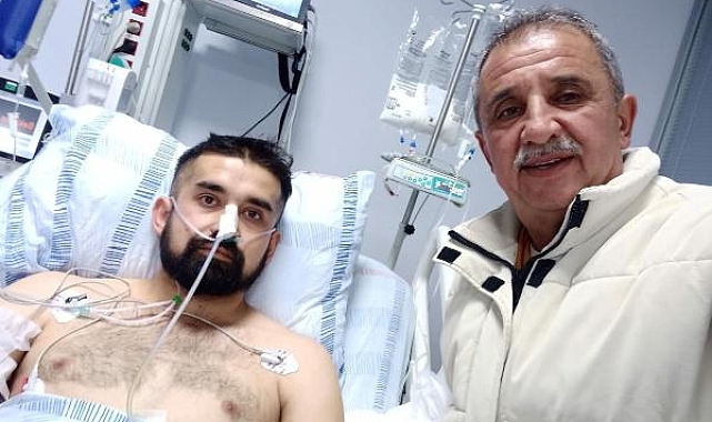 Üsteğmen Duran'a tur kaptanından ziyaret 
