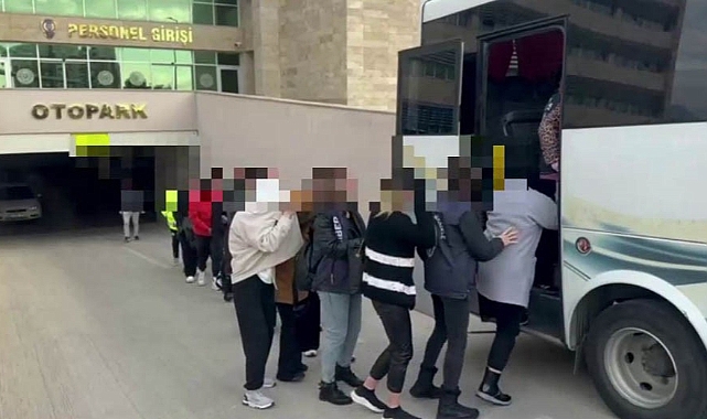 3 ilde sanal eskort dolandırıcılığı ve şantajına 4 tutuklama