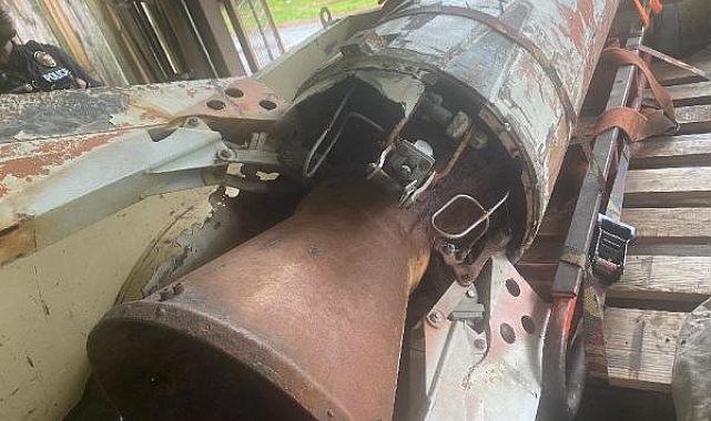 ABD'de bir evde nükleer başlık taşımak için tasarlanmış roket bulundu