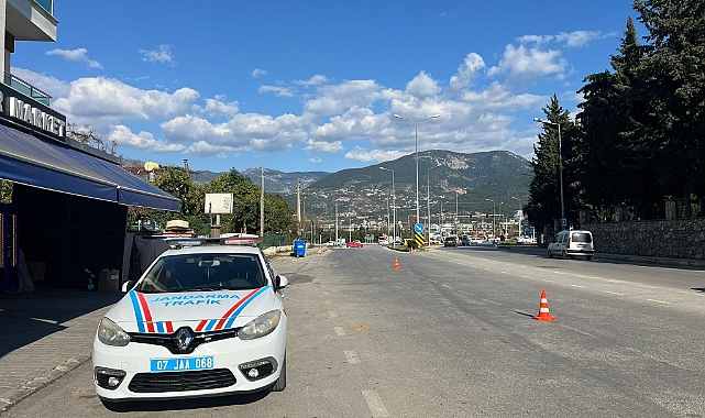 Alanya’da 14 araç trafikten men edildi