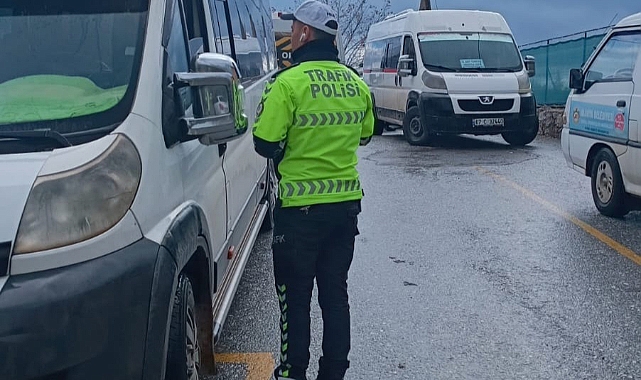 Alanya'da 385 sürücüye ceza