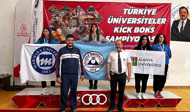 Alanya Üniversitesi'nde bronz madalya sevinci