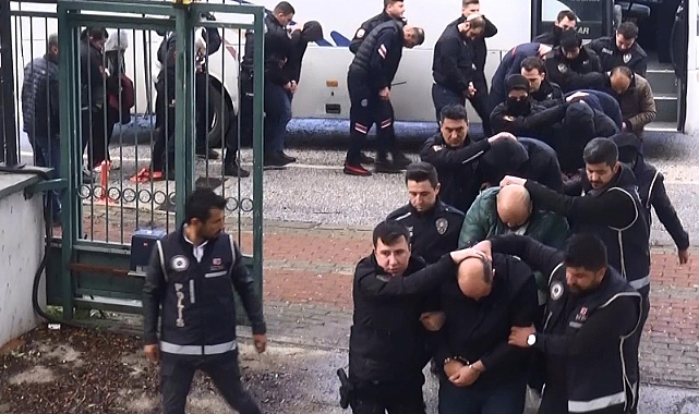 Antalya merkezli 'Kafes-39' operasyonunda 14 şüpheli tutuklandı