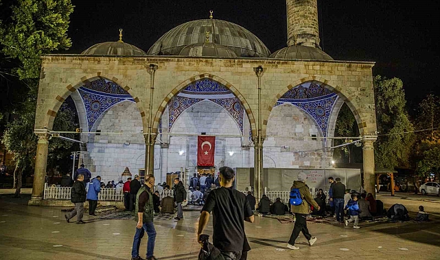 Antalya'da Miraç Kandili dualarla idrak edildi
