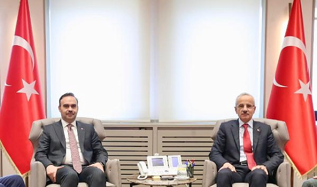 Bakan Uraloğlu ile Bakan Kacır görüştü