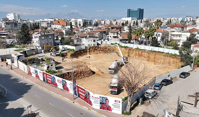 Balbey Kentsel Yenileme Projesi'nde ilk beton döküldü