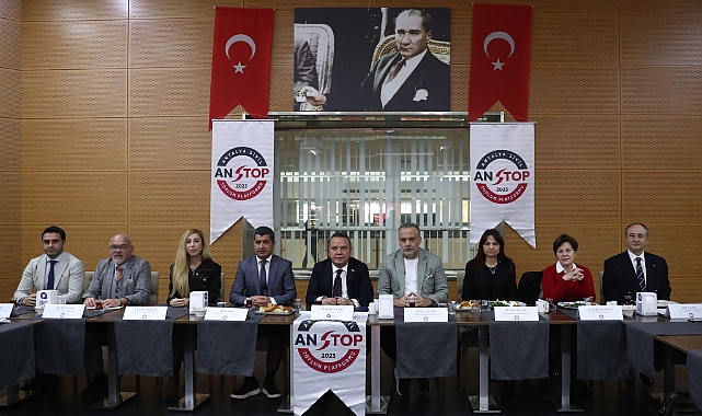 Başkan Böcek, ANSTOP Platformu ile buluştu