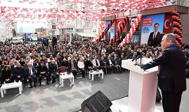 Başkan Böcek, Elmalı SKM açılışını gerçekleştirdi
