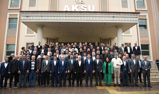 BAŞKAN ŞAHİN’E TEŞEKKÜR ZİYARETİ