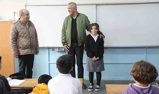 Başkan Tarhan 4'üncü sınıf öğrencisinin vaadini yerine getirdi