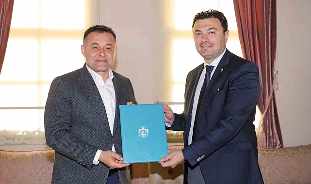 Başkan Yücel'den tarihi protokol